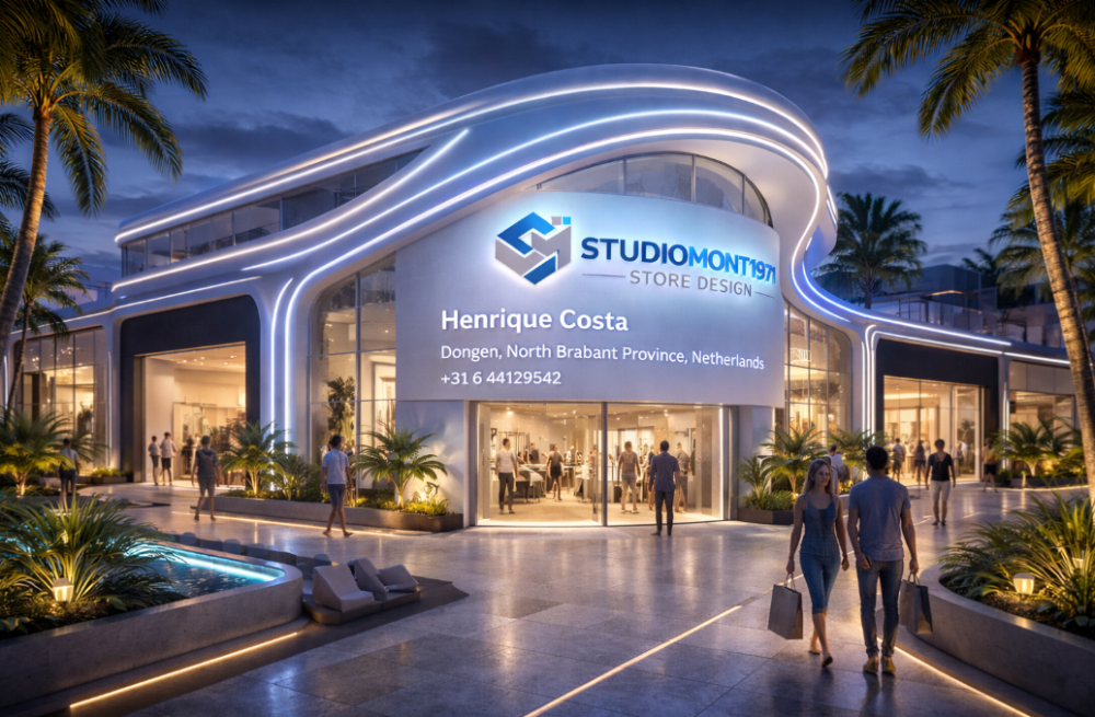 Interieurontwerp voor detailhandel